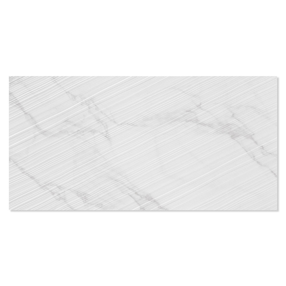 Marmor Veggflis Lincoln Hvit Matt Relieff 30x60 cm